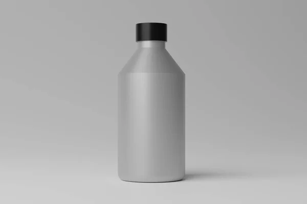 Illustration Blank Bottle Mockup — Stock Photo, Image