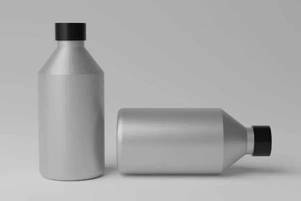 일러스트레이션 Blank Bottle Mockup — 스톡 사진