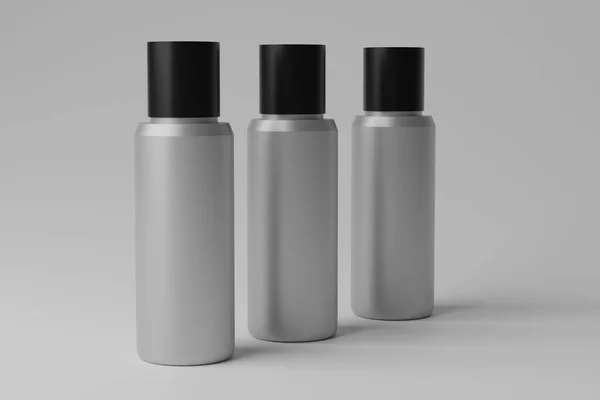 Illustratie Blanco Fles Mockup — Stockfoto