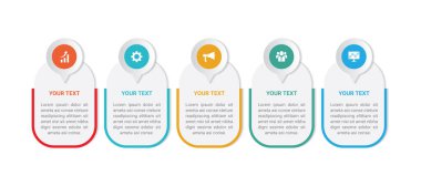 Infographic İş Şablonu Tasarımı