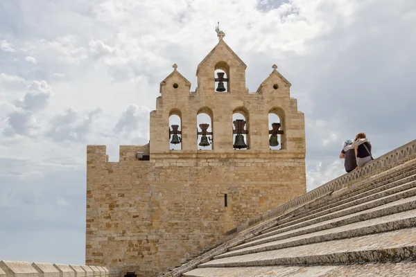 Igreja fortificada de Saintes-Maries-de-la-Mer — Fotografia de Stock