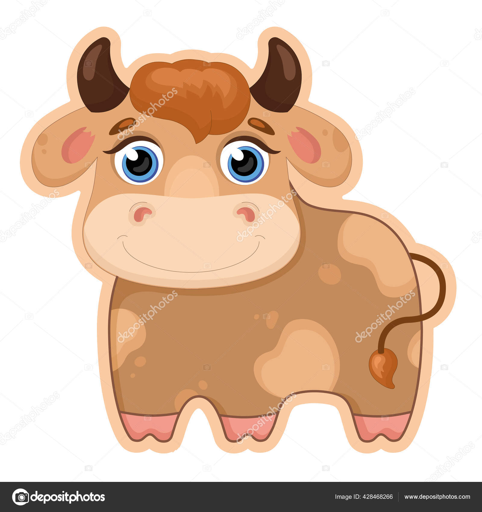 Baby Bull Vector Illustration Symbol New Year 2021 Small Calf Stock Vector Image by ©Lu_lova #428468266 Baby Bull Vector Illustration Symbol New Year 2021 Small Calf Stock Vector Image by ©Lu_lova #428468266
