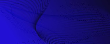 Mavi Fütürist Geçmişi. Akış Çizgileri Dokusu. 