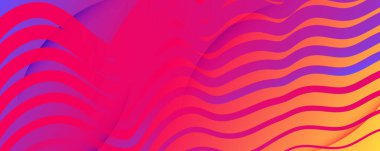 Parlak Sıvı Şekli. Akış Soyut Konsepti. Vektör 