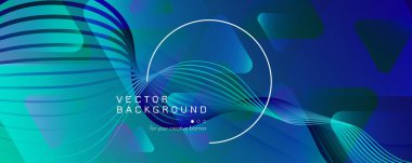 Mavi Dinamik Dalga. Akışkan Soyut Düzen. Canlı Geometrik Çizgi. Dinamik Dalga. Memphis Broşürü. Akış çizgileri. Üç boyutlu duvar kağıdı. Gradyan İniş Sayfası. Dark Technology web sitesi. Dinamik Dalga.