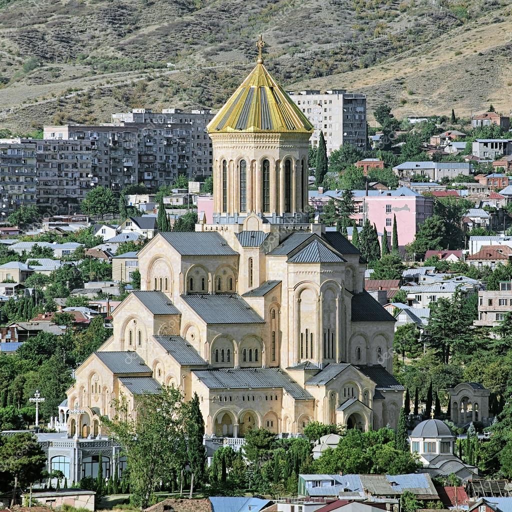 Szentháromság székesegyház, Tbilisi, Grúzia — Stock Fotó © markovskiy  #72468369