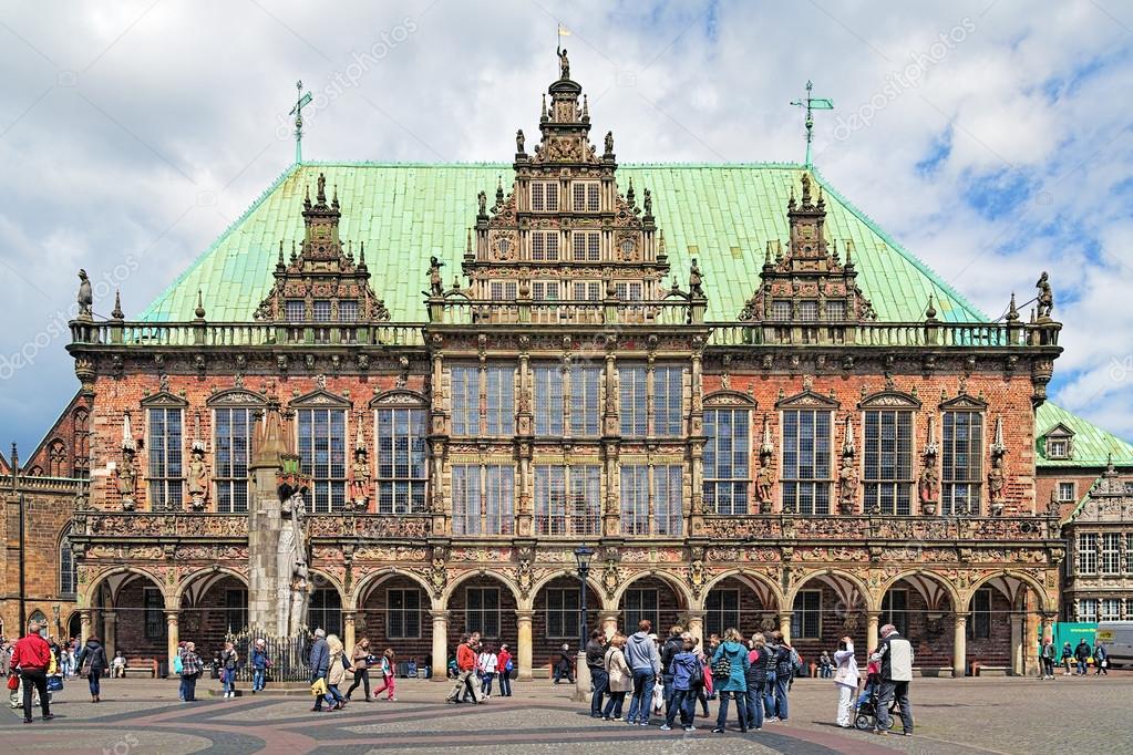 Image result for Town Hall bremen and Roland on the Marketplace of Bremen 