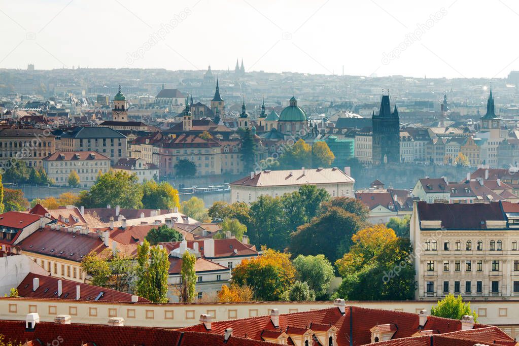 City view of Prague