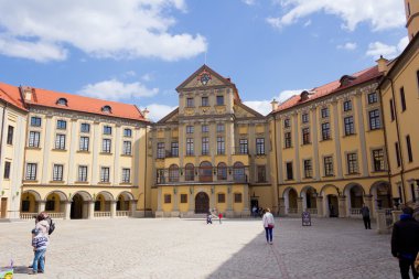 Beyaz Rusya kalede Nesvizh