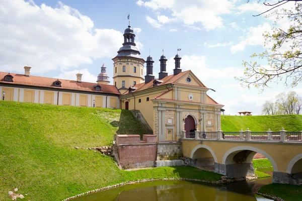 Ňasviž hrad v Bělorusku — Stock fotografie