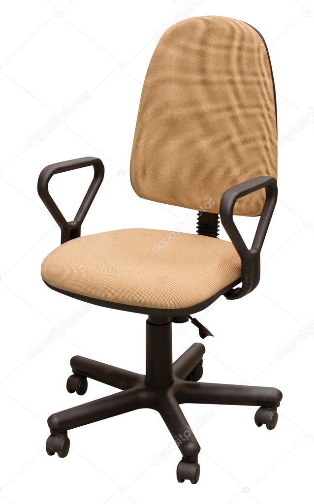 Office chair on a white background