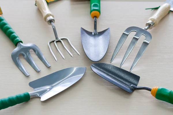 Garden tools for plants — Stock Photo, Image