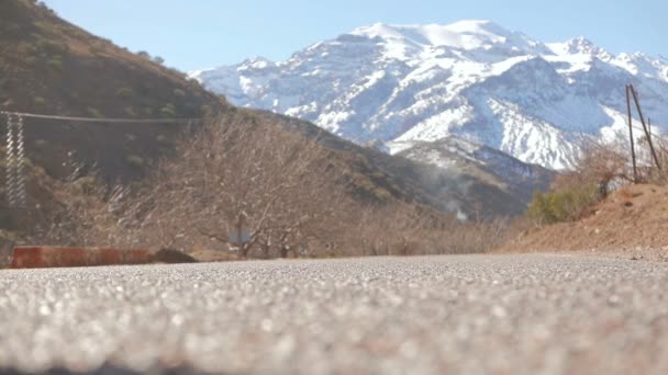 Schöne Aussicht auf die Berge — Stockvideo