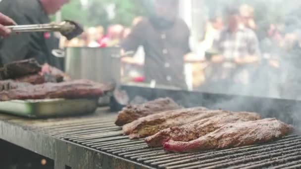 Festival de comida — Vídeo de Stock