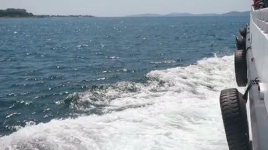 Bir görünümü tekneler güverte