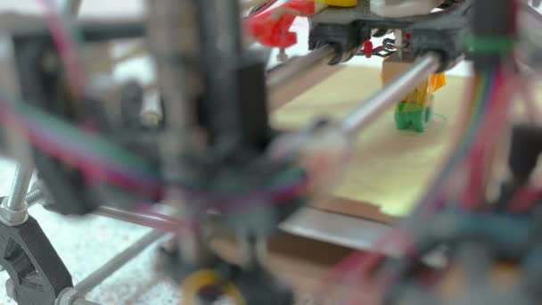 Three Dimensional Printer — Stock Video