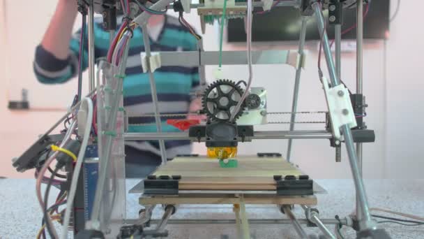 Three Dimensional Printer — Stock Video