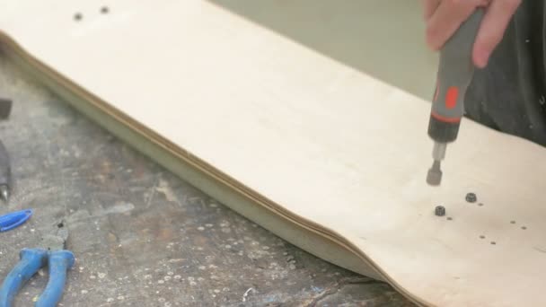 Fabrication du pont Longboard — Video