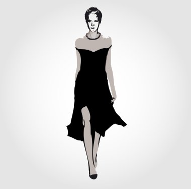 Pist model tasarımcı kıyafet