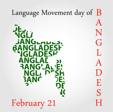 21 Şubat 'ta Bangladeş Dil Hareketi Günü