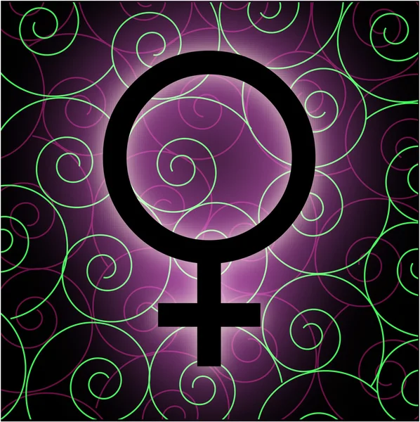 Carte électronique pour la Journée internationale de la femme — Image vectorielle