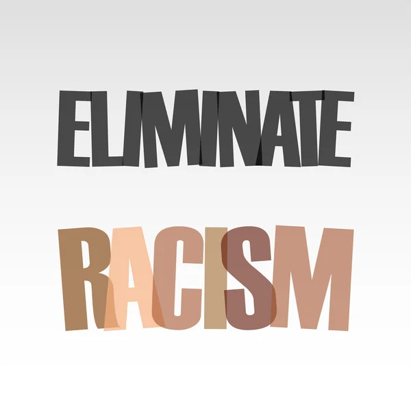 Dia internacional para a eliminação do racismo —  Vetores de Stock