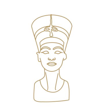 Nefertiti heykelinin bükülmesi Mısır kültüründe büyük kraliyet eş tanrıçası