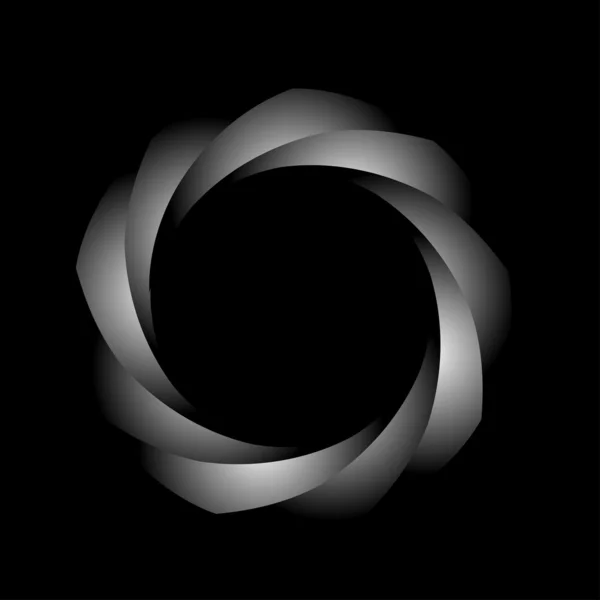 Cercle logo ou élément de design — Image vectorielle