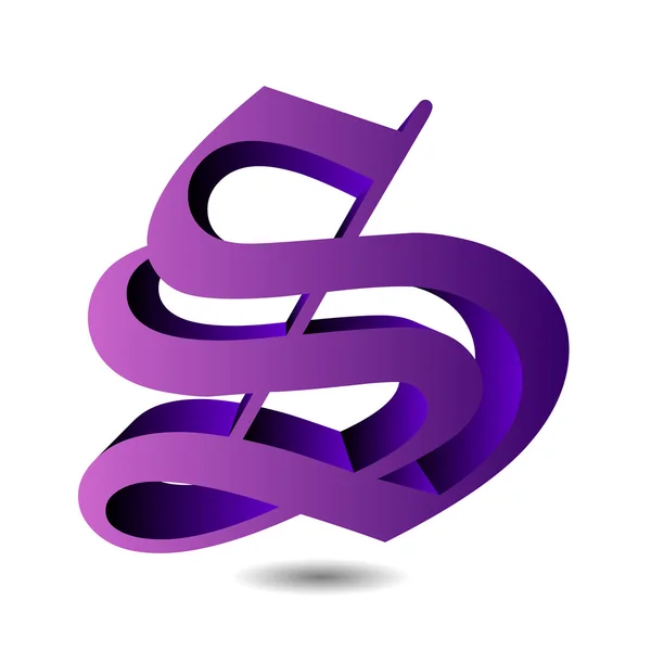S logo — Stock Vector