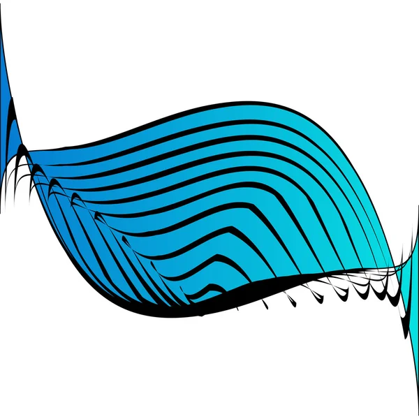 Абстрактная полосатая оптическая иллюзия — стоковый вектор