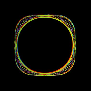 Web için renkli pankartlar veya tasarım ögesi