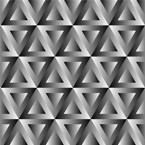 Ilusión óptica con triángulos — Vector de stock