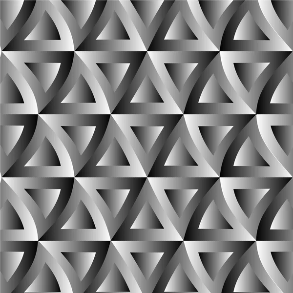 Illusione ottica con triangoli — Vettoriale Stock