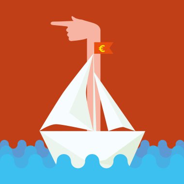 Euro simgesi ile tekne