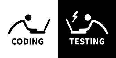 Kodlayıcı ve test cihazı simgeler