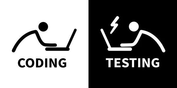 Kodlayıcı ve test cihazı simgeler