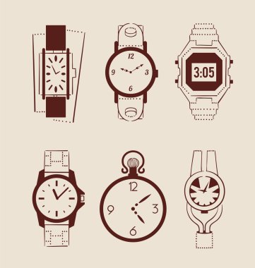 kadın ve erkek saatler