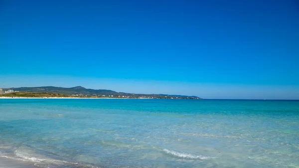 Coast Beach Vada Italy Transparent Turquoise Water White Sand Travel — Stock Photo, Image