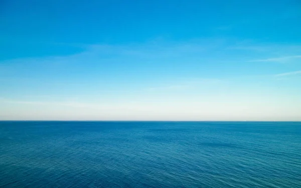 Nádherné Baltské Moře Kopírovat Místo Obloze — Stock fotografie