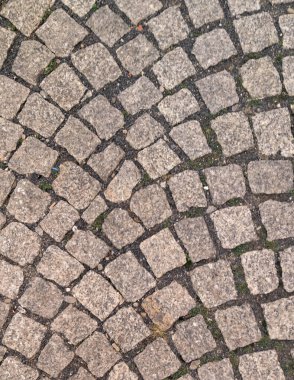 Arkaplan olarak kaldırım taşlarını kapat.