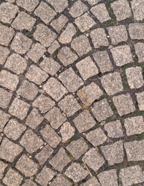 Arkaplan olarak kaldırım taşlarını kapat.