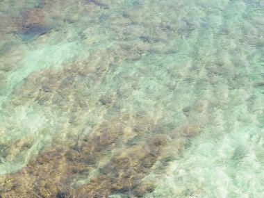 Doğa arka planı olarak Atlantik Okyanusu 'nun Waverı. Doğanın güzelliği.