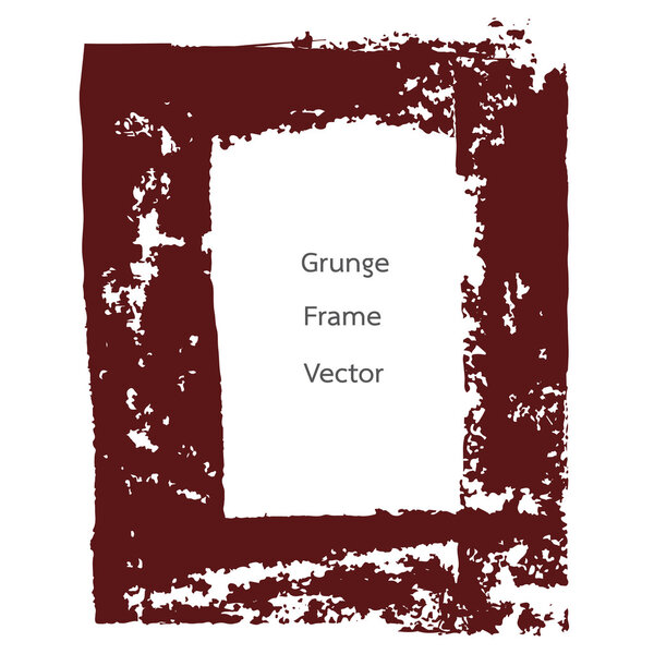 красный вектор ретро-гранжа
