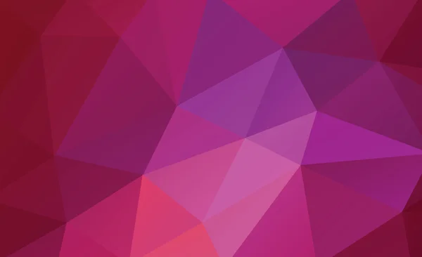 Violett und rot low poly Hintergrundvektor — Stockvektor