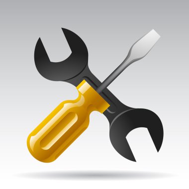 tornavida ve İngiliz anahtarı