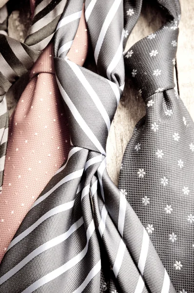 Μια ποικιλία από διαφορετικά γραβάτες — Φωτογραφία Αρχείου