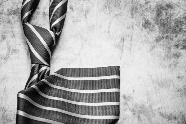 man ties on a wooden background