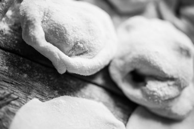 Rusya (et köfte) arka plan üzerinde kapat