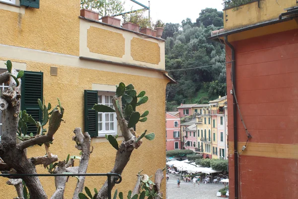 Portofino, İtalya görünümü — Stok fotoğraf