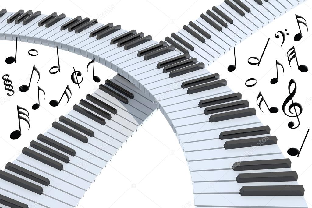 Piano Keyboard Abstract Isolated Stock Photo Image By C Fabioberti It 67365813